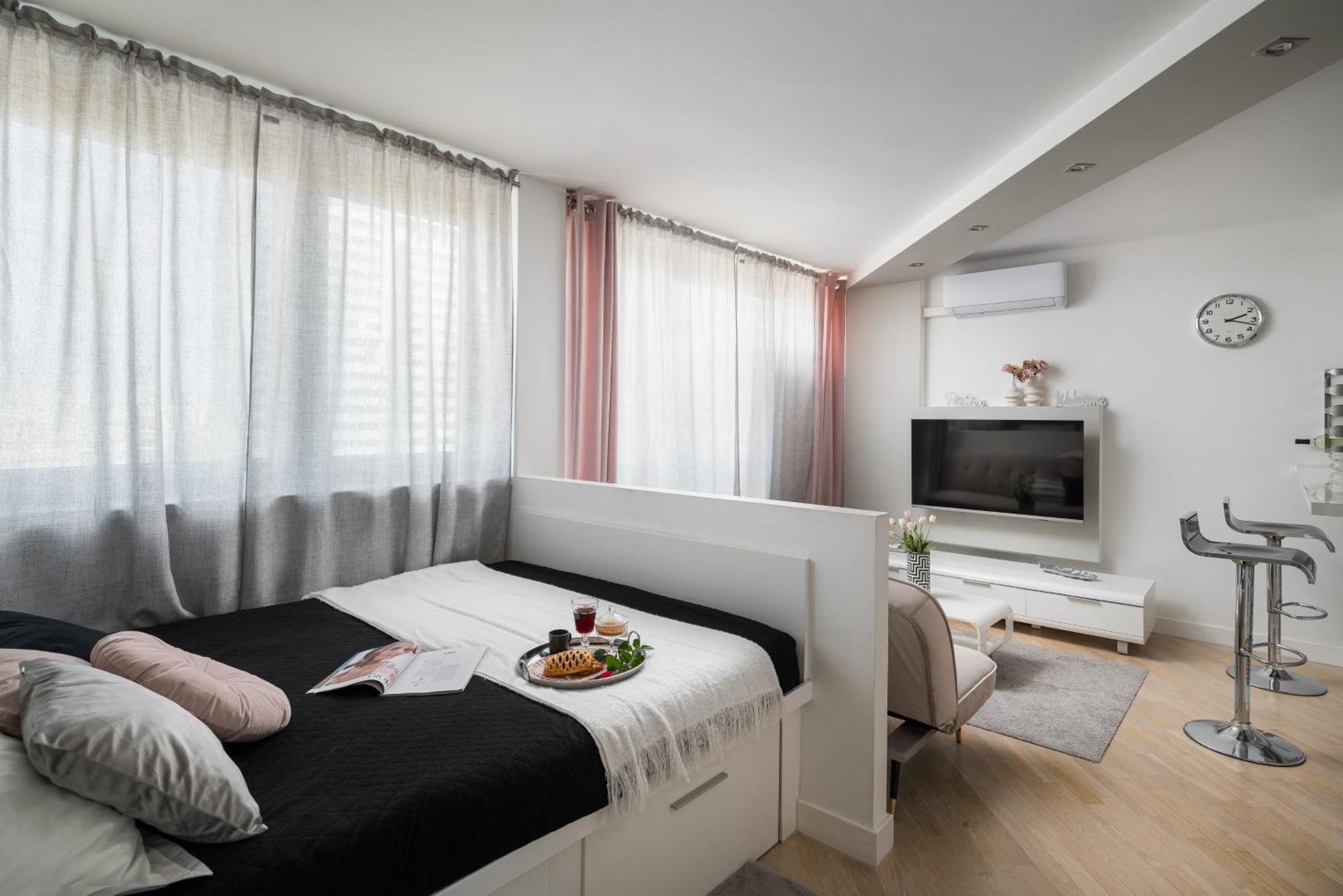 Air-Conditioned Premium Loft Warsaw Skyline Only 900 M To Central Station Dış mekan fotoğraf