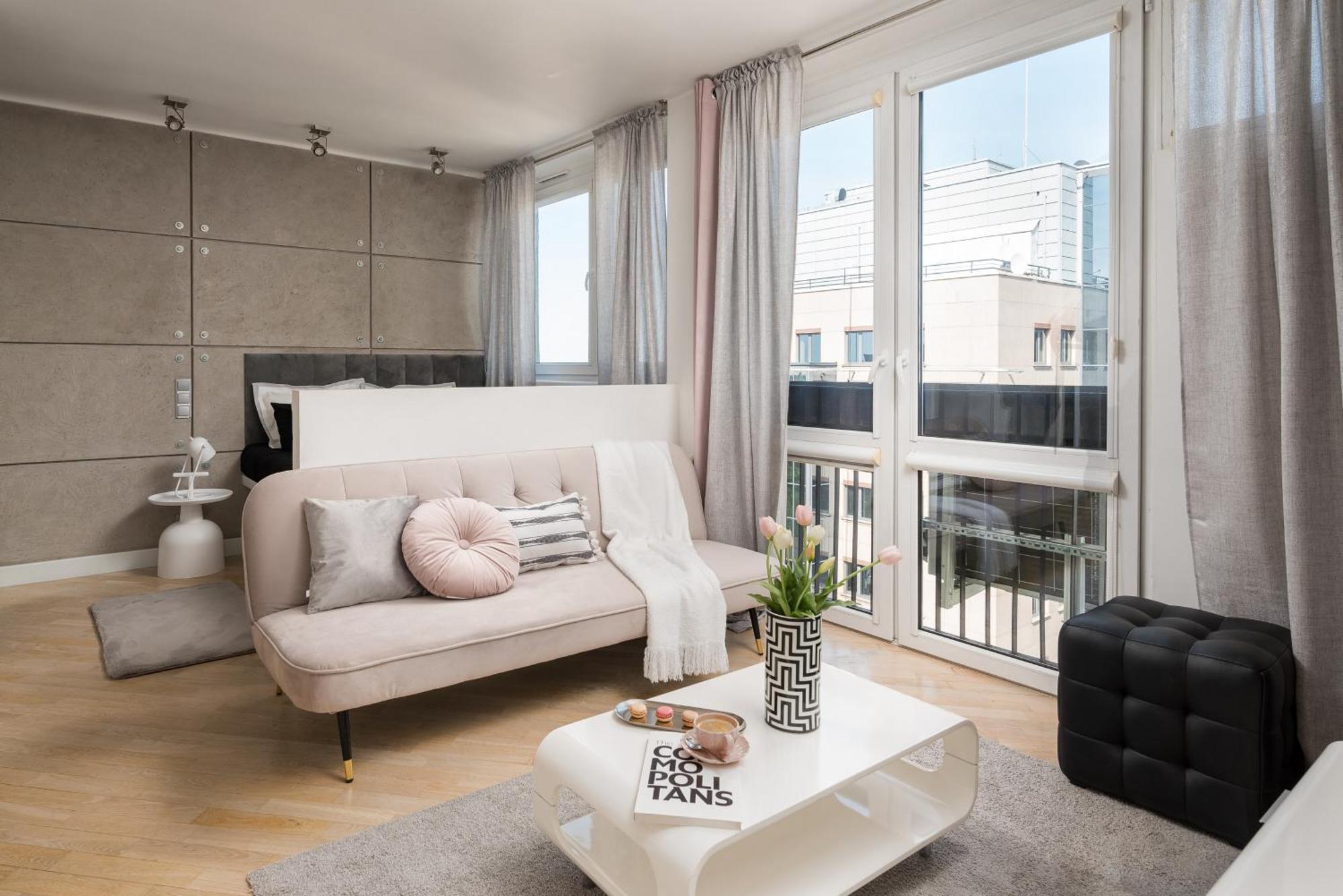 Air-Conditioned Premium Loft Warsaw Skyline Only 900 M To Central Station Dış mekan fotoğraf